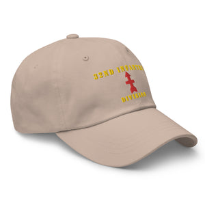 Dad hat - Army - 32nd Infantry Division X 300 - Hat