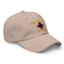 Load image into Gallery viewer, Dad hat - Army - 43rd Infantry Division X 300 - Hat
