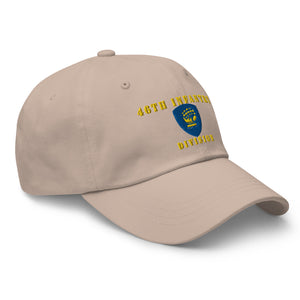 Dad hat - Army - 46th Infantry Division X 300 - Hat