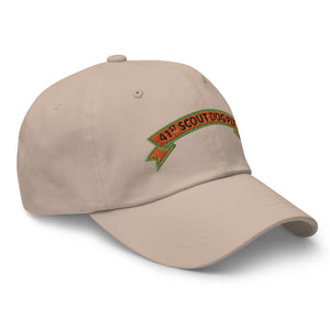 Dad hat - Army - 41st  Scout Dog Platoon wo Txt