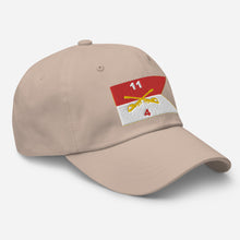 Load image into Gallery viewer, Dad hat - 4th Squadron, 11th Armored Cavalry Regiment - Guidon
