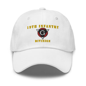 Dad hat - Army - 19th Infantry Division X 300 - Hat