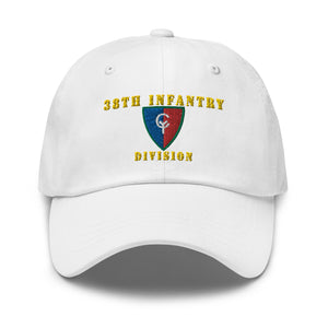 Dad hat - Army - 38th Infantry Division X 300 - Hat