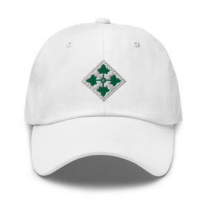 Dad hat - Army - 4th Infantry Division wo Txt