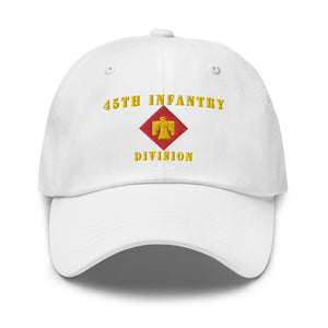 Dad hat - Army - 45th Infantry Division X 300 - Hat