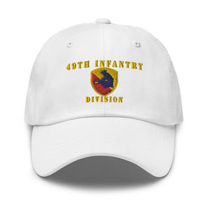 Dad hat - Army - 49th Infantry Division X 300 - Hat