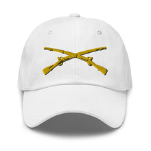 Load image into Gallery viewer, Dad hat - Army - Infantry Branch - Crossed Rifles
