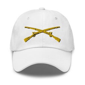 Dad hat - Army - Infantry Branch - Crossed Rifles