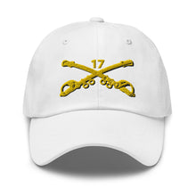 Load image into Gallery viewer, Dad hat - Army - 17th Cavalry Branch wo Txt
