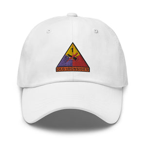 Dad hat - Army - 1st Armored - Old Ironsides wo Txt