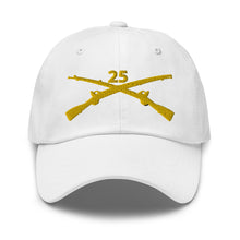 Load image into Gallery viewer, Dad hat -  Army - 25th Infantry Regiment Branch wo Txt
