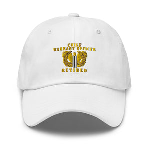 Dad hat - Army - Chief Warrant Officer 5 - CW5 - Line X 300 - Hat