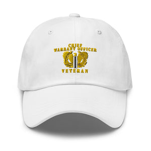 Dad hat - Army - Chief Warrant Officer 5 - CW5 - Veteran
