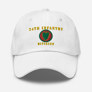 Dad hat - 24th Infantry Division X 300