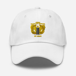 Dad hat - Emblem - Warrant Officer - CW6 X 300