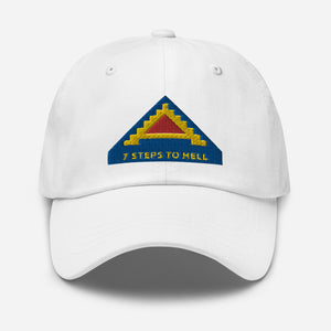 Dad hat - 7th United States Army  w 7 Steps to Hell