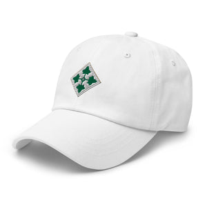 Dad hat - Army - 4th Infantry Division wo Txt