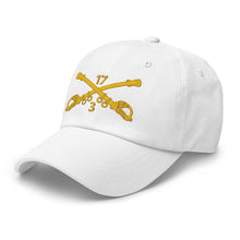 Load image into Gallery viewer, Dad hat - Army - 3rd Squadron 17th Cavalry Regiment Branch wo Txt
