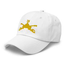 Load image into Gallery viewer, Dad hat - Army - 34th Armor Regiment - Armor Branch wo Txt
