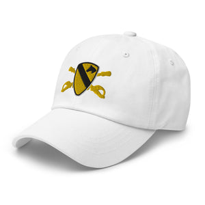 Dad hat - Army - 1st Cavalry Division - SSI  w Br X 300