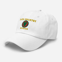 Load image into Gallery viewer, Dad hat - 24th Infantry Division X 300
