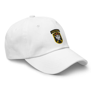 Dad hat - SOF - JFK Special Warfare Center - School SSI wo Txt w white