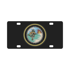 Navy - Beachmaster Unit Two (BMU-2) wo Txt X 300 Classic License Plate