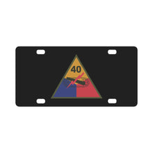 Load image into Gallery viewer, SSI - 40th Armored Division X 300 Classic License Plate
