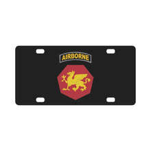 Load image into Gallery viewer, SSI - 108th Airborne Division (1946-1952) X 300 Classic License Plate

