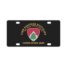Load image into Gallery viewer, Army - 23rd Engineer Bn - Unites States Army X 300 Classic License Plate
