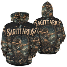 Load image into Gallery viewer, Sagittarius - adventure and wanderlust Men's All Over Print Hoodie (USA Size)
