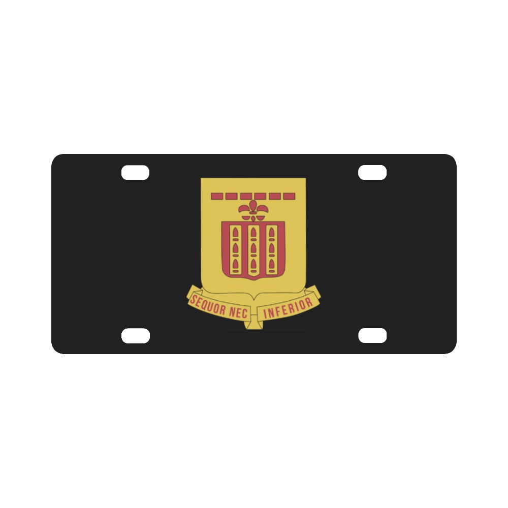 DUI - 969th Field Artillery Battalion wo Txt X 300 Classic License Plate