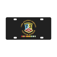 Load image into Gallery viewer, Army - 73rd Aviation Company - Vietnam Veteran Classic License Plate
