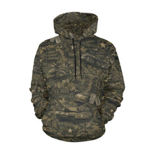 Load image into Gallery viewer, AOP Hoodie - Army Heritage Men's All Over Print Hoodie (USA Size)
