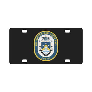 Navy - USS Minneapolis-Saint Paul (LCS-21) wo Txt X 300 Classic License Plate