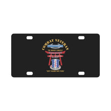 Load image into Gallery viewer, Army - Combat Veteran - 187th Infantry Regiment - Torii, Rakkasans, Let Valor Not Fail, English, Lat Classic License Plate
