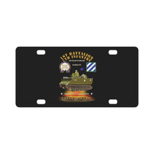 Load image into Gallery viewer, Army - 1st Bn 7th Infantry - Aschaffenburg FRG - M113 APC - CottonBalers X 300 Classic License Plate
