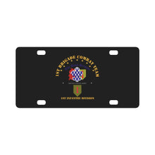Load image into Gallery viewer, Army - 1st Bde Combat Tm - 1st Infantry Div Classic License Plate
