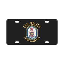 Load image into Gallery viewer, USS Milius (DDG-69) X 300 Classic License Plate
