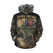 Load image into Gallery viewer, 8th Special Forces Group (Airborne) - Bolivia 1967  - The Hunt for Che Men's All Over Print Hoodie (USA Size)
