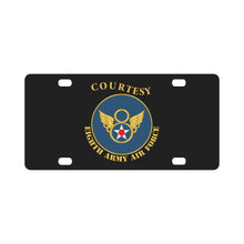 Load image into Gallery viewer, AAC - 8th Air Force - WWII - Courtesy 8 AAF x 300 Classic License Plate
