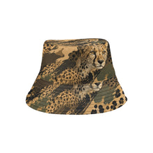 Load image into Gallery viewer, Men's All Over Print Bucket Hat - Cheetah camouflage
