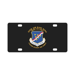 USAF - 39th Airbase Wing - 3rd AF Classic License Plate