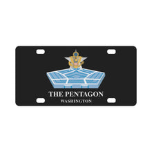 Load image into Gallery viewer, Army - The Pentagon w Bldg and GS Branch Txt X 300 Classic License Plate
