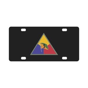 Army - 5th Armored Group (Colored) - DUI wo Txt X 300 Classic License Plate