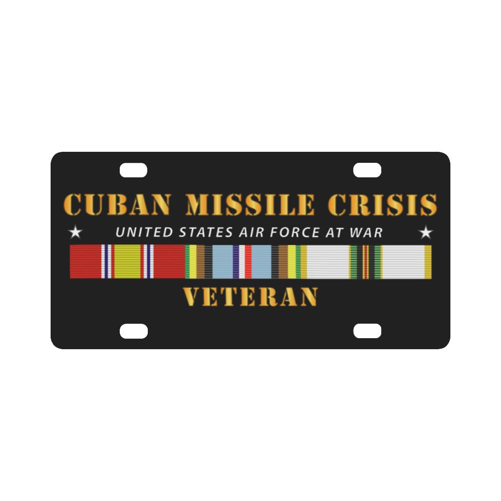 USAF - Cuban Missile Crisis w AFEM COLD SVC Classic License Plate