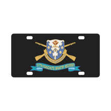 Load image into Gallery viewer, Army - 517th Parachute Infantry Regiment - DUI w Br - Ribbon X 300 Classic License Plate
