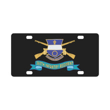 Load image into Gallery viewer, Army - 365th Infantry Regiment w Br - SSI - Ribbon X 300 Classic License Plate
