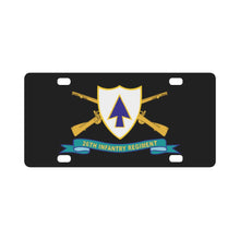 Load image into Gallery viewer, Army - 26th Infantry Regiment - DUI w Br - Ribbon X 300 Classic License Plate
