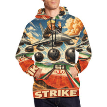 Load image into Gallery viewer, Donald Trump 'Bowling with Iran' Men's All Over Print Hoodie (USA Size) (Model H13)

